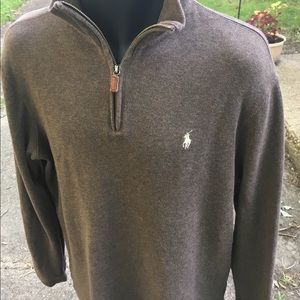 Polo men’s zip up fleece  M